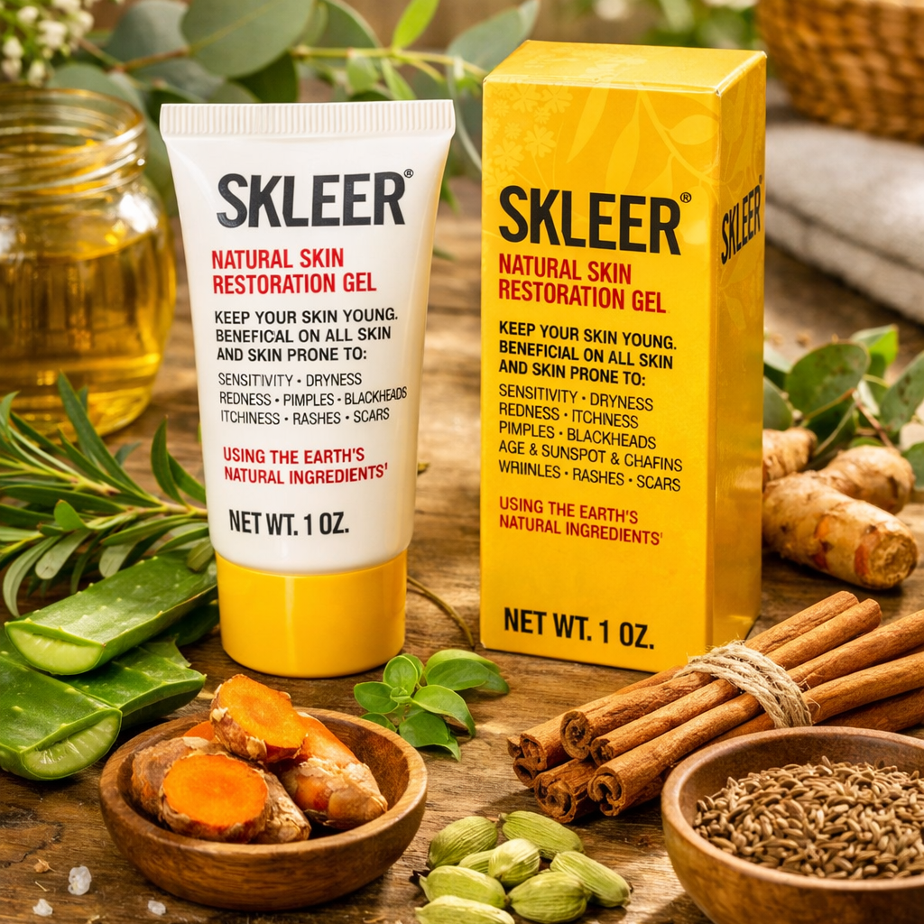 SKLEER - Natural Skin Restoration Gel - 30ml/1oz - Image 3