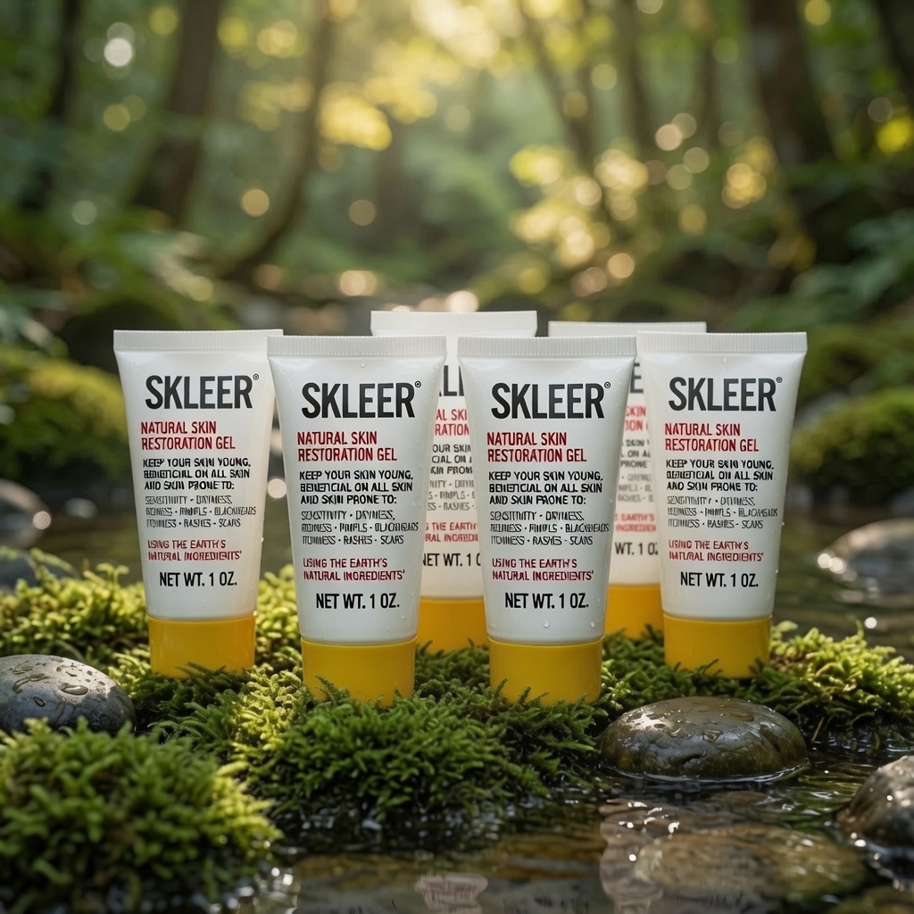SKLEER - Natural Skin Restoration Gel - 30ml/1oz x6 - Image 3