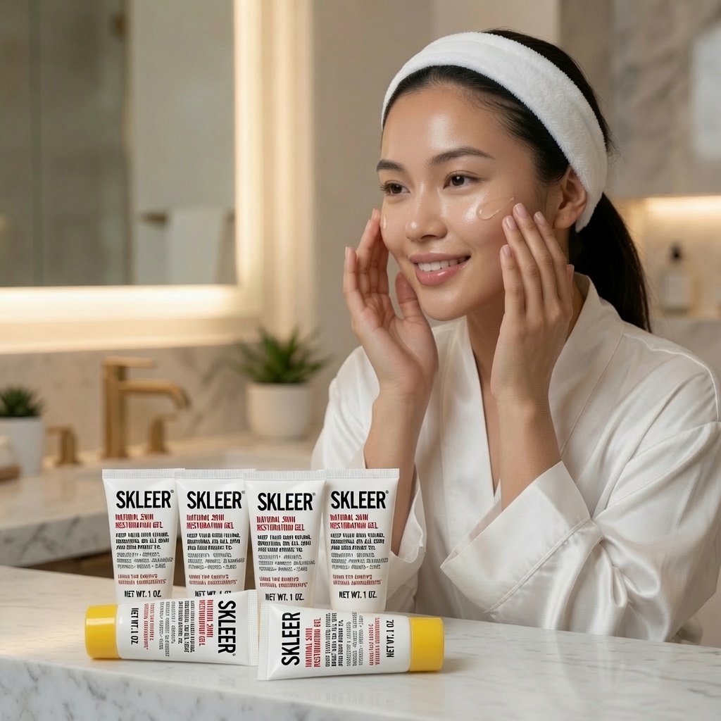 SKLEER - Natural Skin Restoration Gel - 30ml/1oz x6 - Image 4