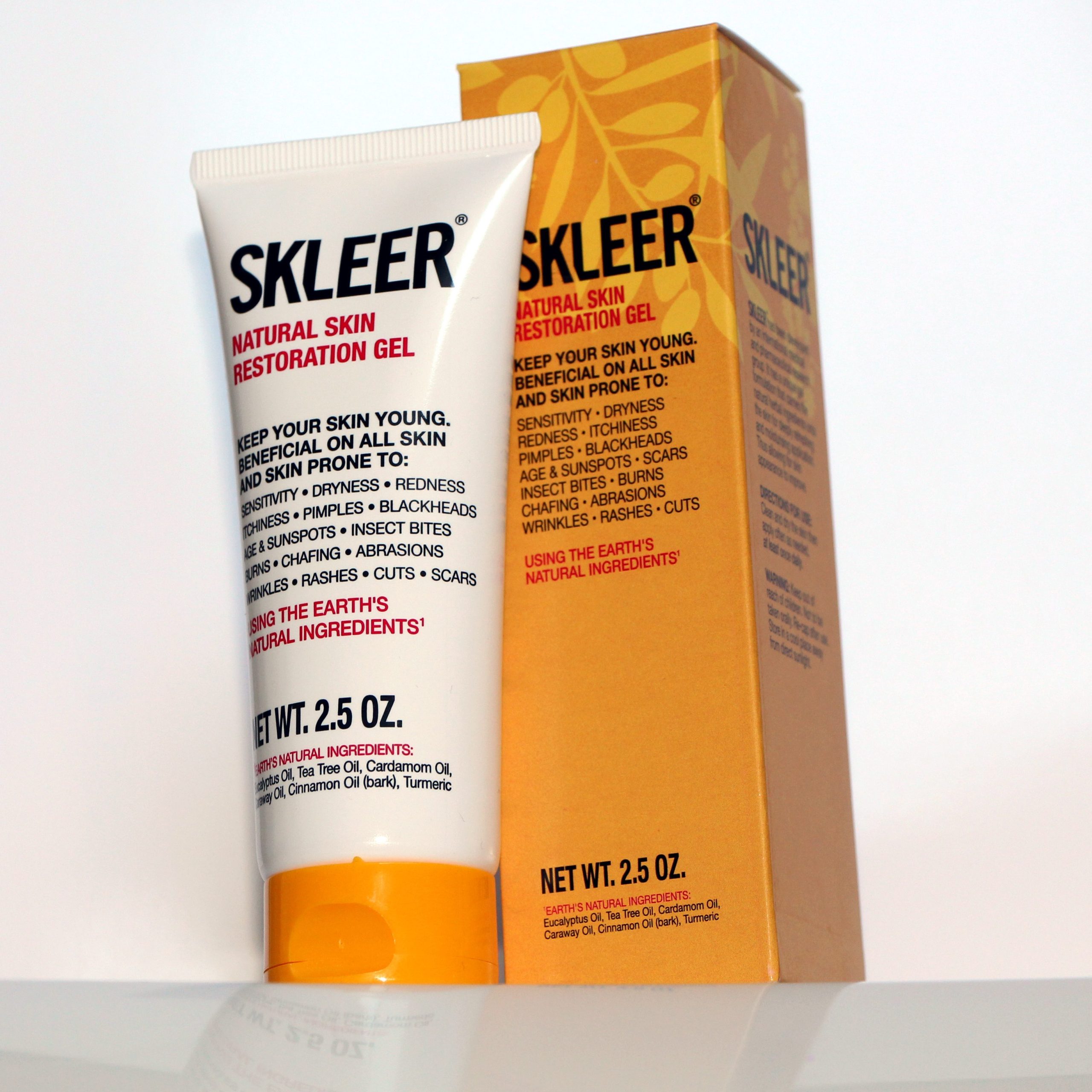 The skin blemish remover that is natural and safe - SKLEER.