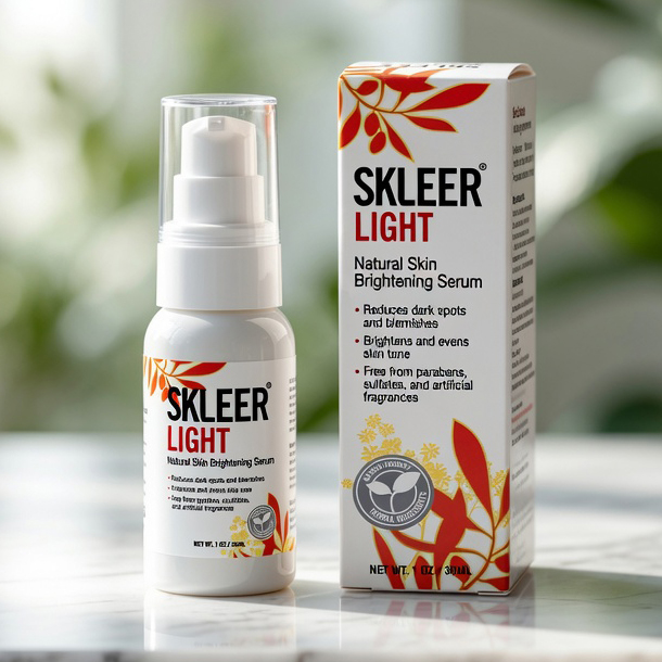 SKLEER Light - Natural Skin Brightening Serum - 30ml/1oz - Image 3