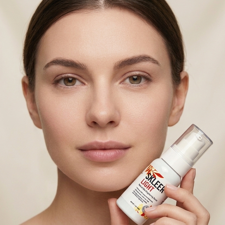 SKLEER Light - Natural Skin Brightening Serum - 30ml/1oz - Image 4