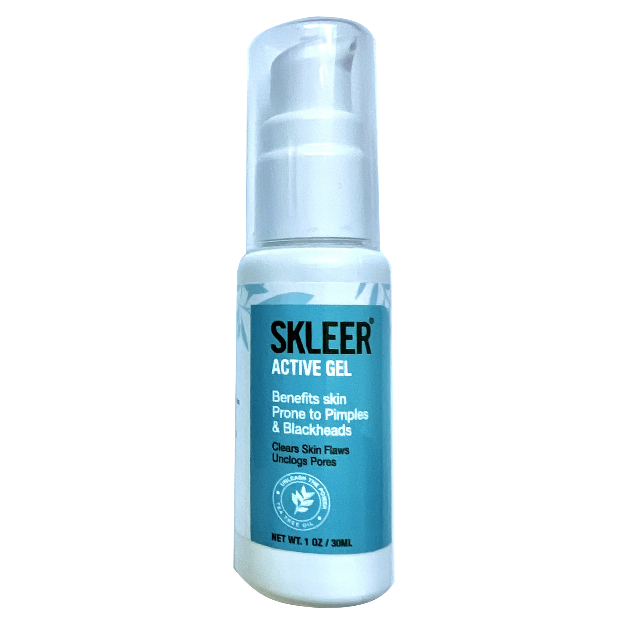 SKLEER Active Gel – Clear Pimples, Blackheads & Clogged Pores Fast (30ml)