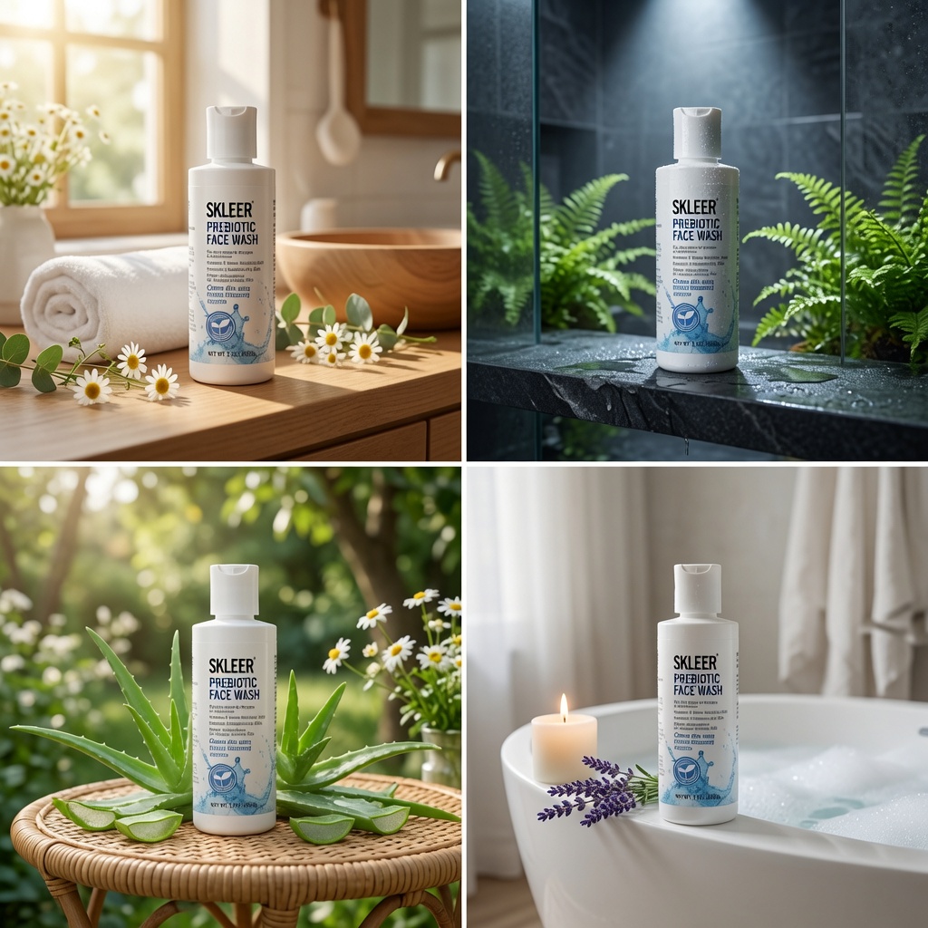 SKLEER Prebiotic Face Wash - Image 3