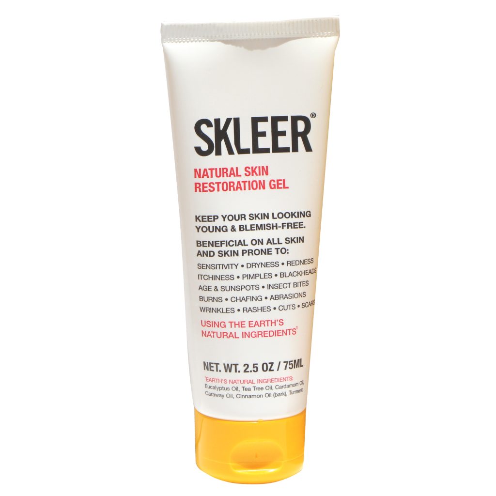 SKLEER – Natural Skin Restoration Gel – 75ml/2.5oz