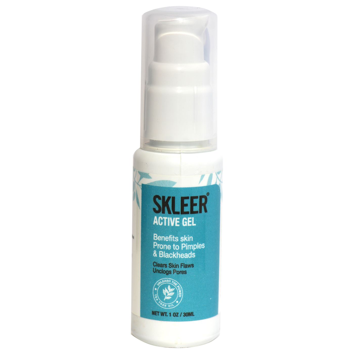SKLEER Active Gel – Clear Pimples, Blackheads & Clogged Pores Fast (30ml)